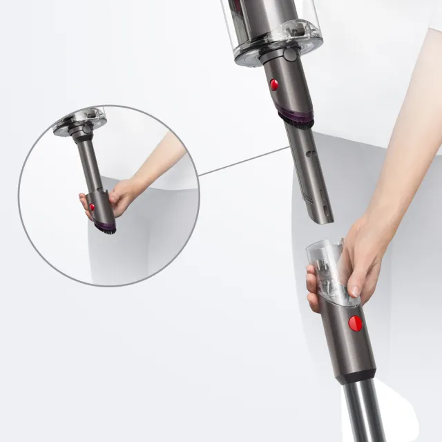 【dyson 戴森】V15 Detect Fluffy SV47 智慧無線吸塵器 光學偵測/除螨機(升級HEPA過濾旗艦款)