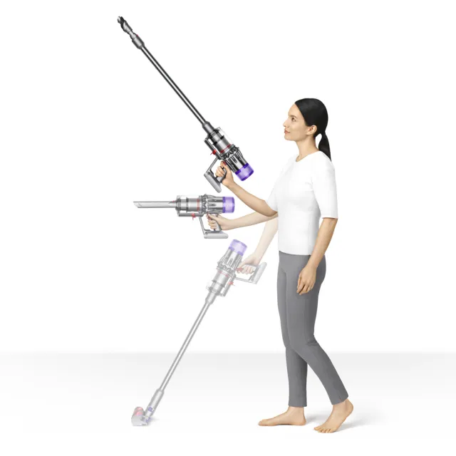dyson 戴森】SV52 Digital Slim Submarine 輕量無線洗地吸塵器(銀灰色