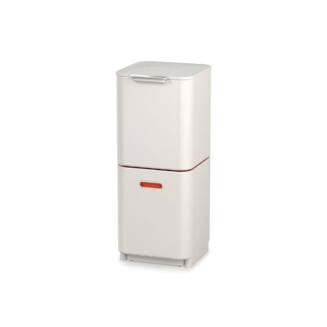 【Joseph Joseph】Totem系列分類垃圾桶40L(白)