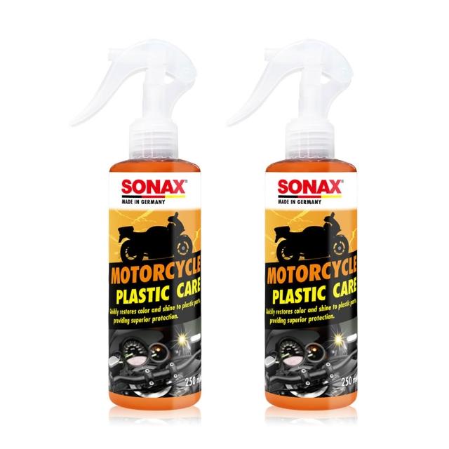 【SONAX】機車塑膠保養劑 2入超值組 (機車.重機 塑膠保養 塑料保養 塑料還原)｜官方直送