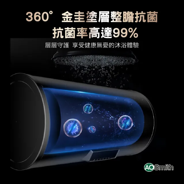 【A.O.Smith】歡慶618活動!!AO史密斯 100L壁掛式電熱水器(CEWHR-100PE6 含基本安裝)