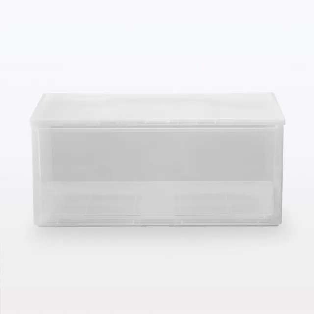 【MUJI 無印良品】PP衣裝盒/橫式/大/2入