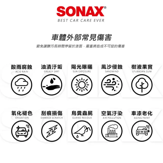 【SONAX】CQD 陶瓷護膜(鍍膜維護.維護劑.封體劑.高撥水效果.漆面維護)