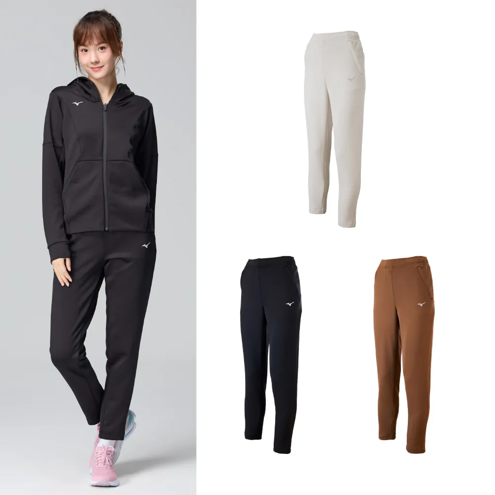 MIZUNO 美津濃】舒適彈性抗UV 女款針織長褲32TDC731XX（任選一件）(長