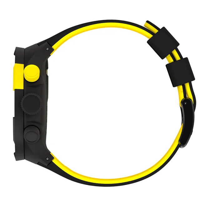 【SWATCH】CHECKPOINT YELLOW 大錶面手錶/男錶/女錶/瑞士製造 SB02B403(47mm)