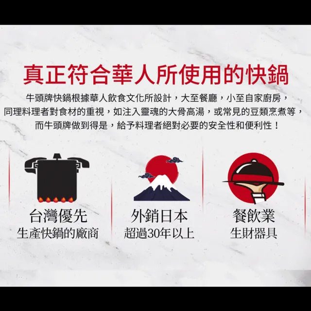 【Buffalo 牛頭牌】雅適商用快鍋15L(壓力鍋 304不鏽鋼 SGS檢測安全無毒 電磁爐 IH爐 營業用)