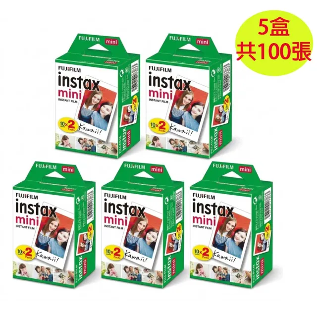 【FUJIFILM 富士】instax mini 空白底片(100張)