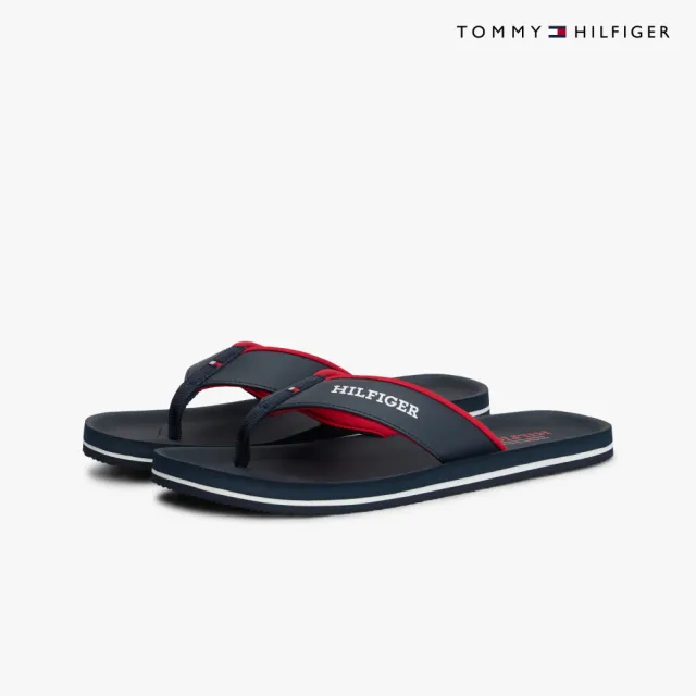 【TOMMY HILFIGER】官方旗艦館Brian 人字拖_藍色