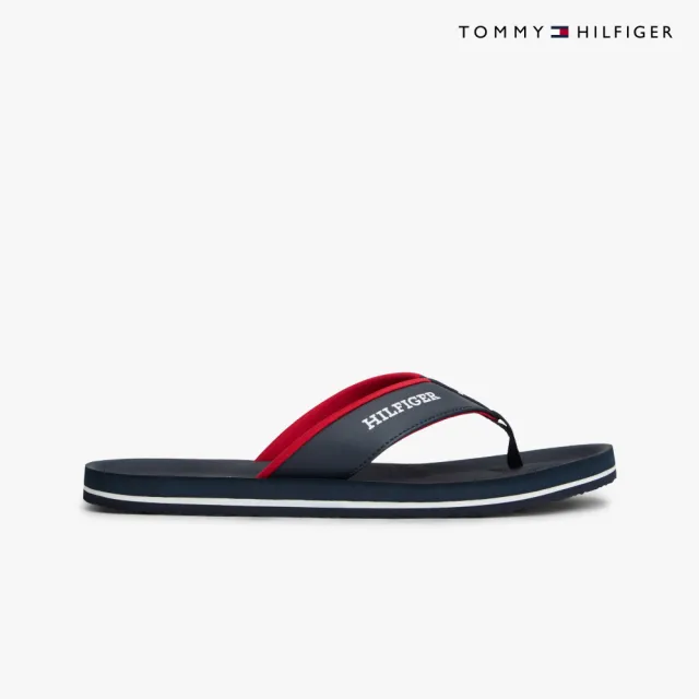 【TOMMY HILFIGER】官方旗艦館Brian 人字拖_藍色