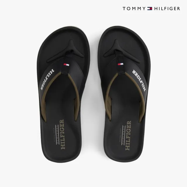 【TOMMY HILFIGER】官方旗艦館Brian 人字拖_黑色