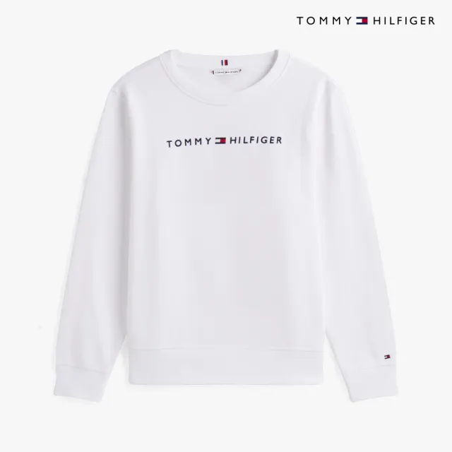 【TOMMY HILFIGER】官方旗艦館Hilfiger 圓領衛衣_裸色