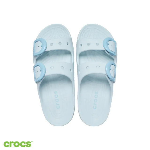 【Crocs】女鞋 Buckle 假日女款造型彩扣涼鞋 洞洞鞋(212867)