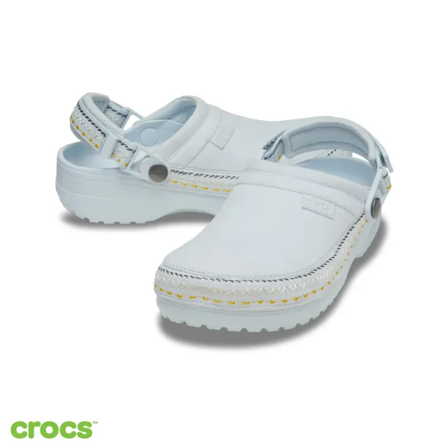 【Crocs】中性鞋 Crafted 經典輕走仿麂皮縫線 克駱格(214048)