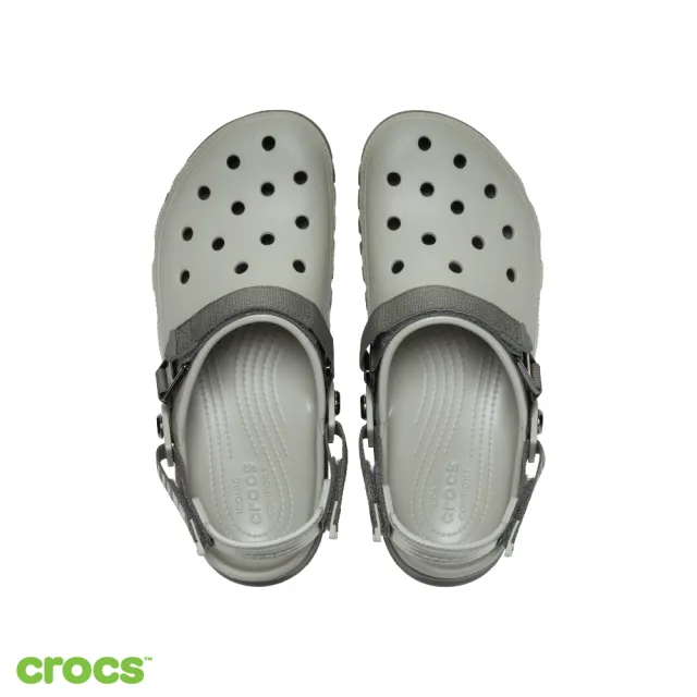 【Crocs】中性鞋 渦輪 機能克駱格 洞洞鞋 橄欖/七彩色(214215-3N4)