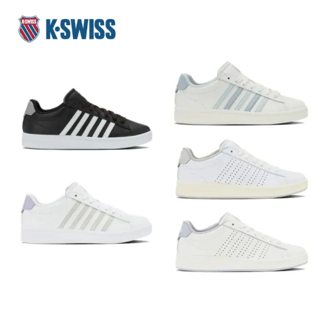 【K-SWISS】時尚運動鞋Court Tiebreak II/Court Base II  男鞋 女鞋(04413/94413/94411/白鞋/多色)