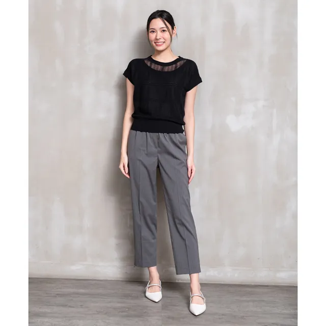 【perng yuh 芃諭名品】質感生活 燙褶 九分 錐形 西裝褲(2026 SS Collection|5A春夏新品上市)