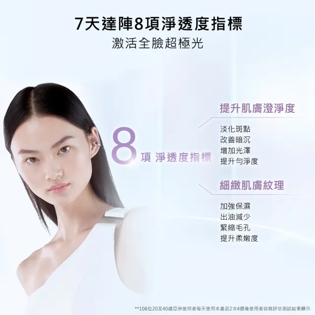 【LANCOME 蘭蔻】官方直營 超極光活粹晶露150ml(LANCOME/極光水/化妝水/精華水/超越買一送一)