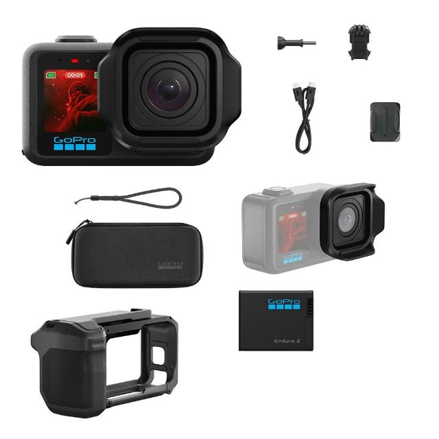 【GoPro】MISSION 1 PRO 全方位運動攝影機街拍套組 (公司貨)