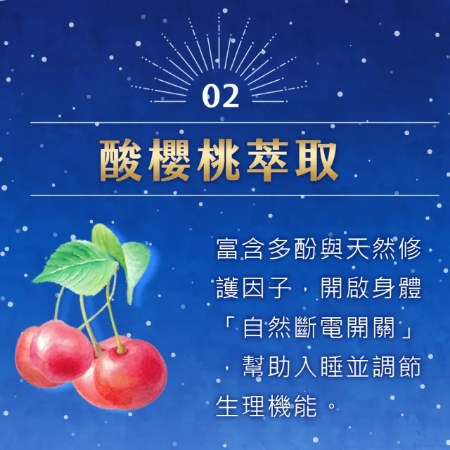 【MEDFine】酸櫻桃晚安好眠精萃(14入/盒) 番紅花萃取/GABA