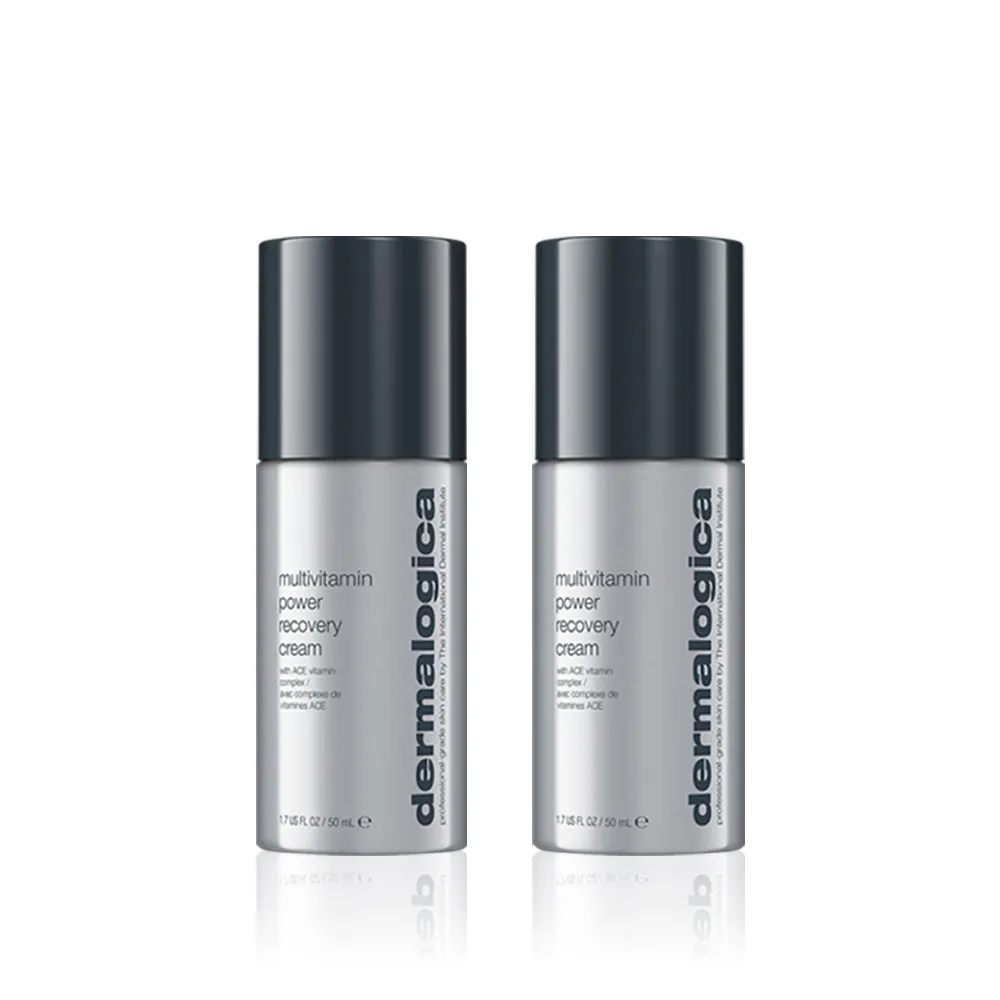 【dermalogica 德卡】多重維他命超能乳霜50ml雙入(保濕修護/緊緻潤澤/醫美保養/夏季保養)