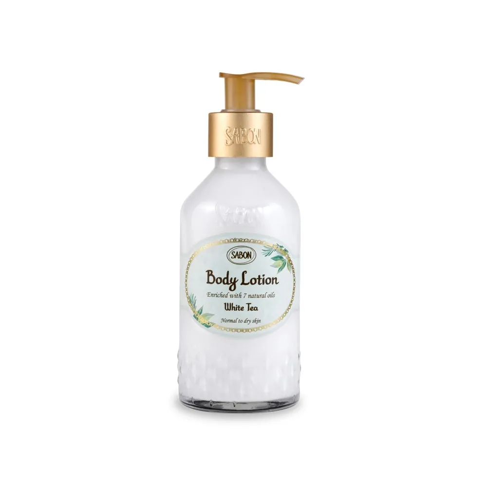 【SABON】官方直營 身體乳液200ml 玻璃圓瓶(香味任選)