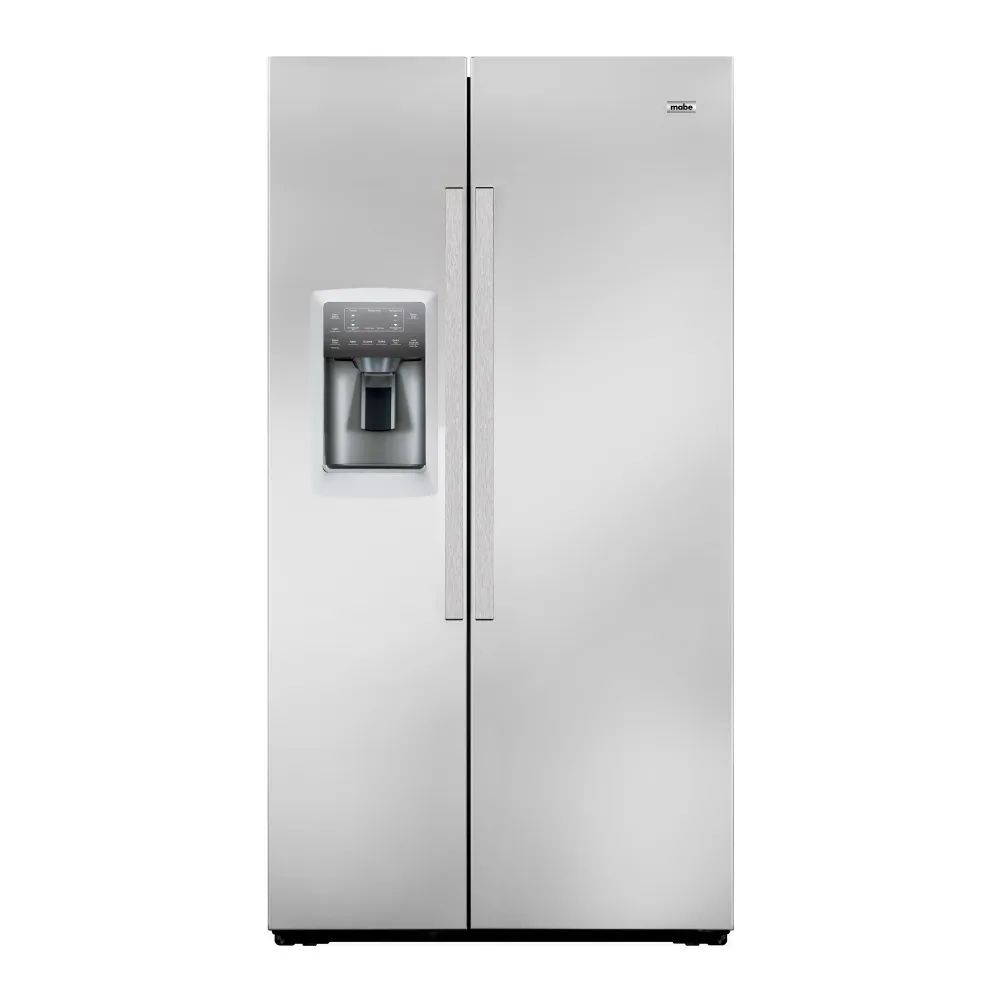 【GE 奇異】mabe美寶702L薄型對開門冰箱(不鏽鋼 MNM22LGKFSS)