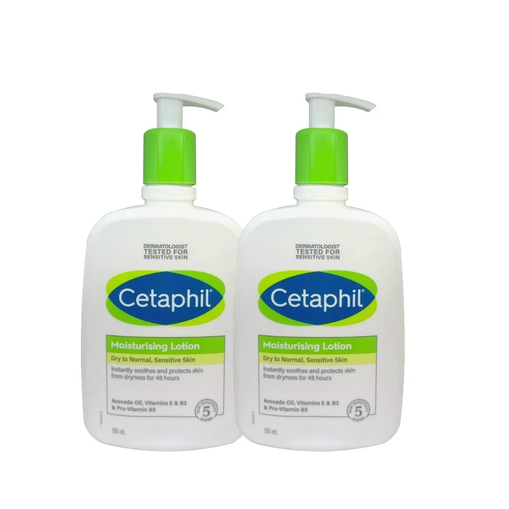 【Cetaphil 舒特膚】長效潤膚乳 591ml 20oz 2入組(溫和乳液 全新包裝配方升級)