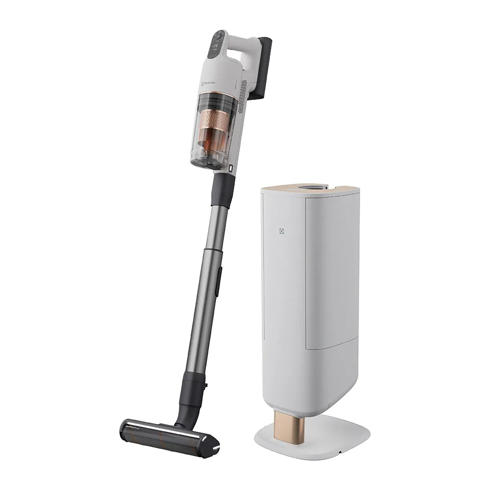 【Electrolux 伊萊克斯】極淨塔Plus 900系列自動集塵吸塵器-琉光白-(EFP92715SW)