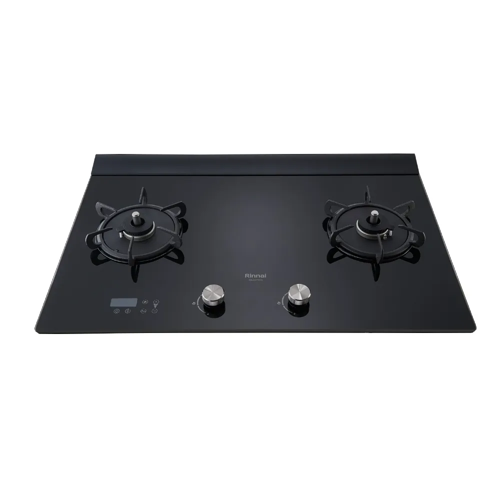 【林內】檯面式緻溫玻璃雙口爐RB-A2760G瓦斯爐NG1/LPG(RB-A2760GB基本安裝)