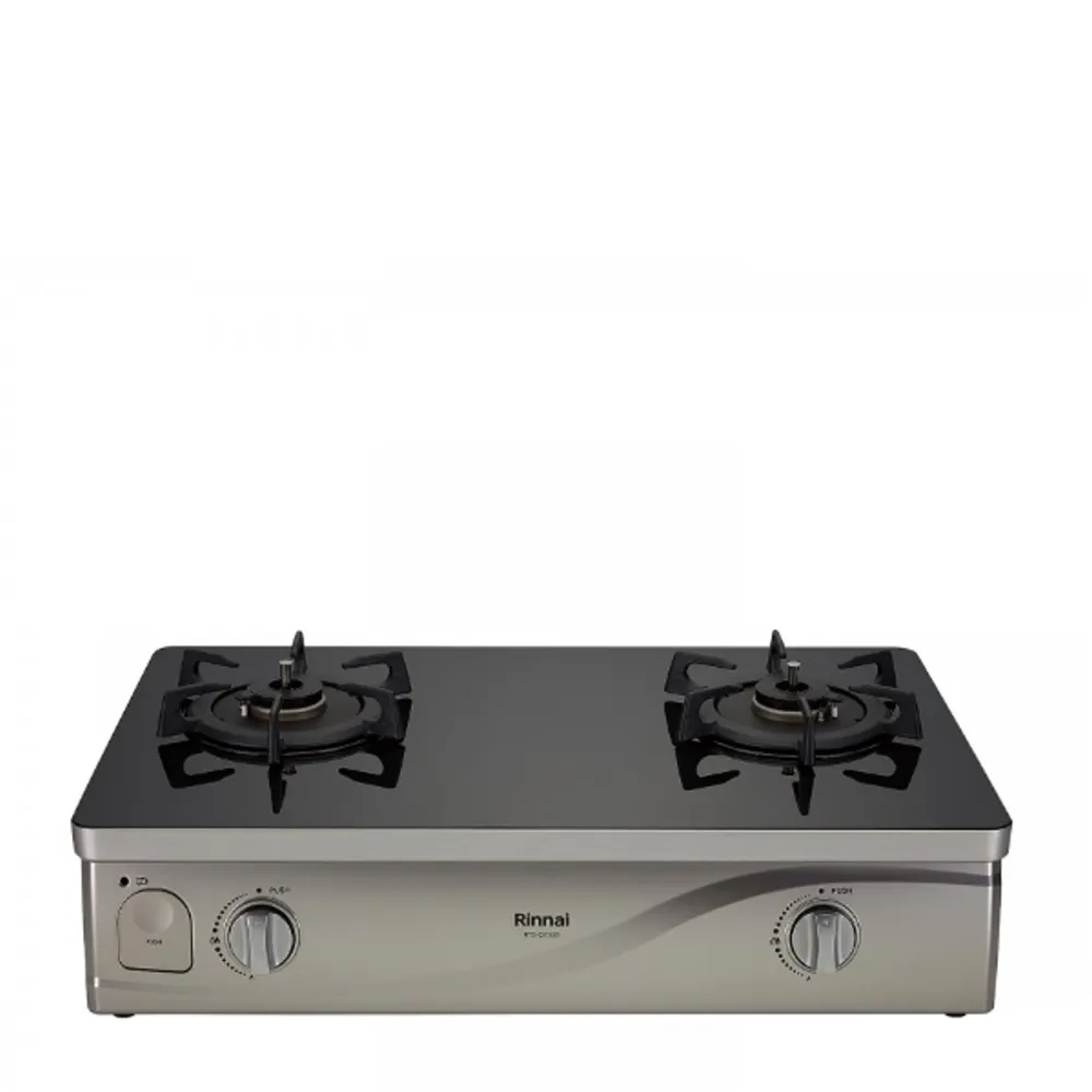 【林內】感溫二口爐台爐RTS-Q230G瓦斯爐特促NG1/LPG(RTS-Q230G-B基本安裝)