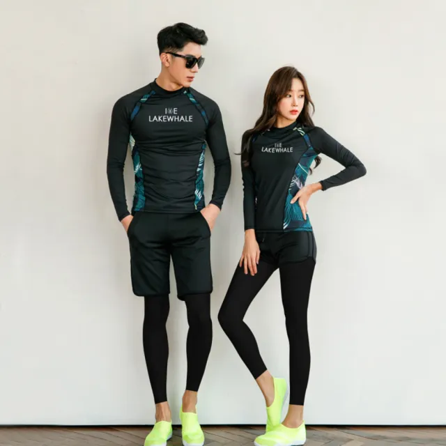 【希賽德】防曬泳衣 長袖泳裝 水母衣 二件式 三件式 女泳裝 比基尼 女 潛水衣 淺水衣 男 衝浪衣(游泳衣)
