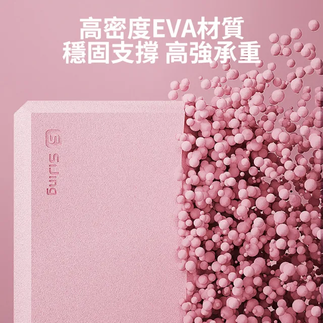 【時尚玩家】2入 高密度莫蘭迪色瑜伽磚 外銷北美款45D(瑜珈磚 瑜珈輔助)