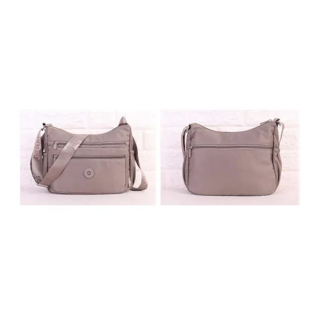 【SNOW.bagshop】雙11 斜肩包中容量主袋+外袋共五層厚磅防水防尼龍肩斜背