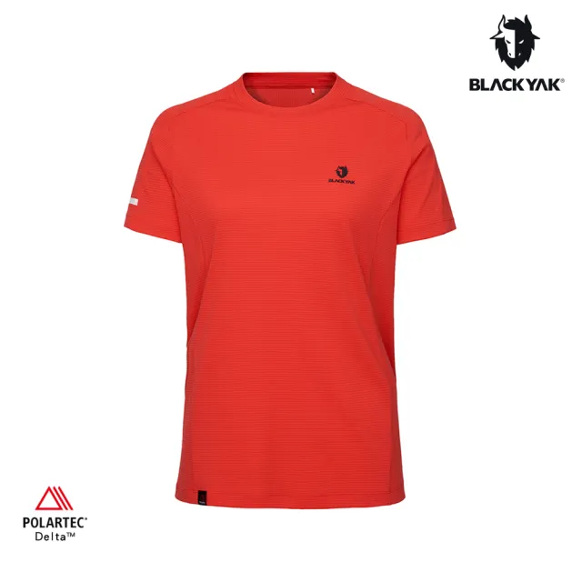 【BLACKYAK】女 POLARTEC DELTA涼感短袖上衣[三色] 登山健行 透氣涼爽 抗紫外線 吸濕快乾｜FB1WC502