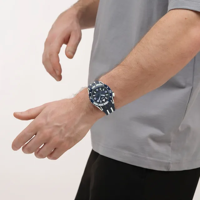 【SWATCH】SCUBAQUA 午夜藍 SEA WASP SSCU09N100 (44mm)