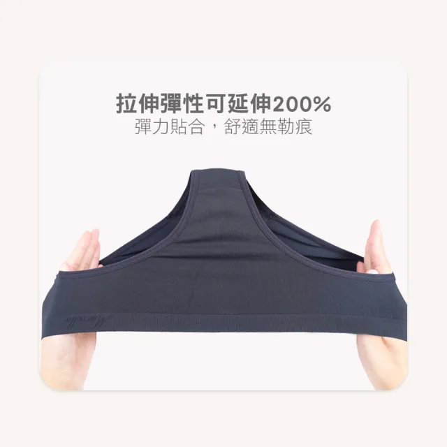 【MarCella 瑪榭】5件組-MIT無縫抗菌內褲-包臀型-中高腰(女內褲/抗菌內褲/無縫內褲)