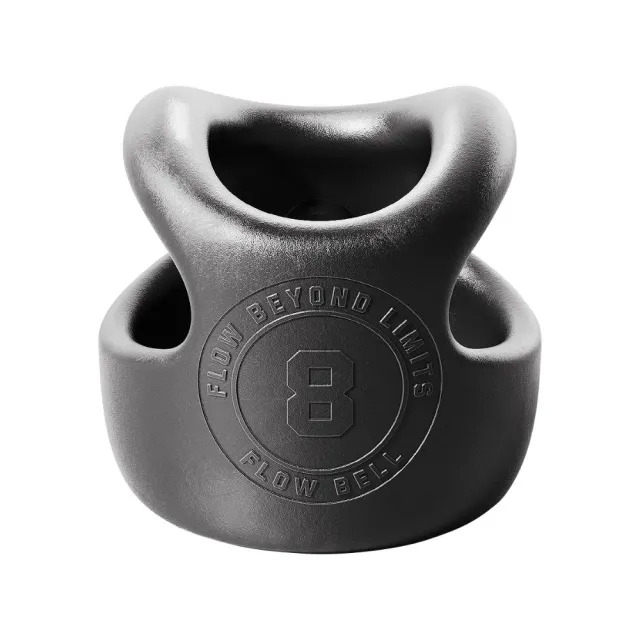 【atflee】Onflo Flowbell 8KG(17.6LB) 2合1 多功能專業訓練啞鈴/壺鈴 雙入