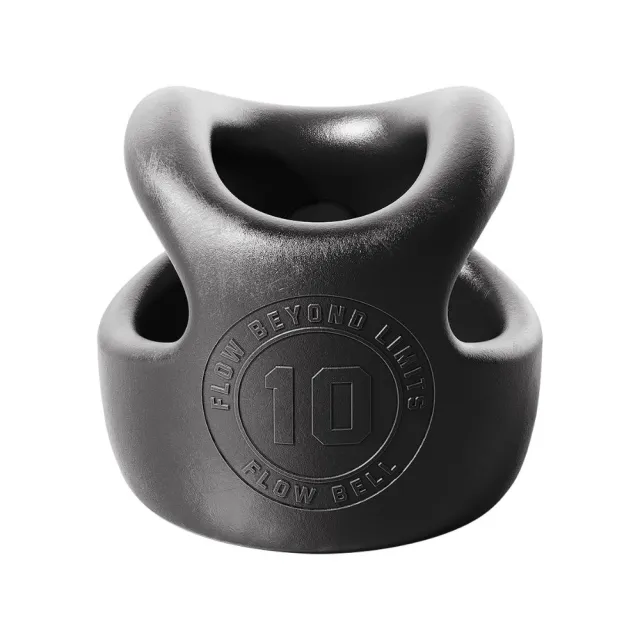 【atflee】Onflo Flowbell 10KG(22LB) 2合1 多功能專業訓練啞鈴/壺鈴 雙入