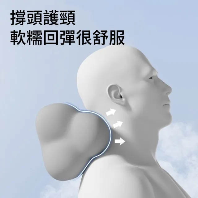 【Yitu】汽車頭枕腰靠組 記憶棉護頸護腰 車用靠墊套裝 人體工學舒壓 長途駕駛必備