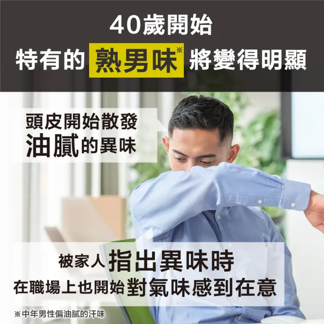 【LUCIDO 倫士度】零涼感去味沐浴露450ml(草本柑橘 男性專用 去油)