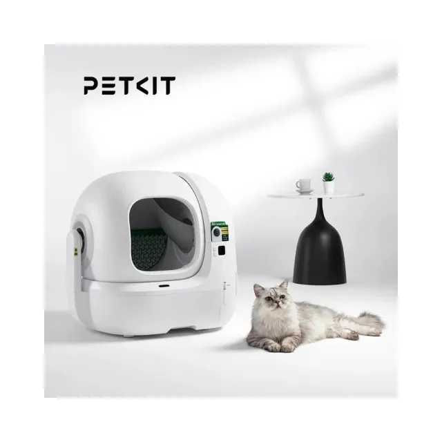 【Petkit 佩奇】全自動智能貓砂機 MAX PRO 2 攝影版F(智能貓便盆、貓廁所公司貨、原廠一年保固)