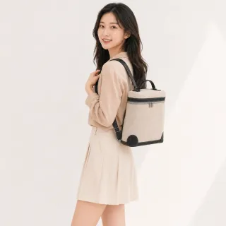 【EMMA SUE】雙11 帆布包 可愛包包 帆布飯盒包 包包 帆布包 肩背包 飯盒後背包 後背包 斜背包 小