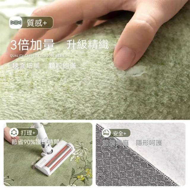 新川 圓形地毯中古風 客廳美式復古地毯 S仿羊絨床邊毯 衣帽間椅子搖椅地墊140cm