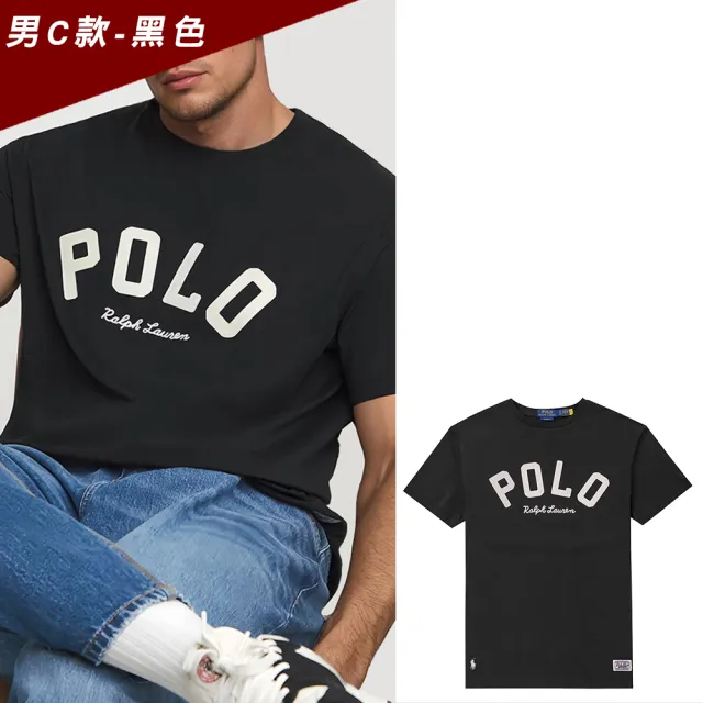 【RALPH LAUREN】RL POLO 經典印刷文字圖案短袖T恤 上衣-多色選(平輸品/短T)