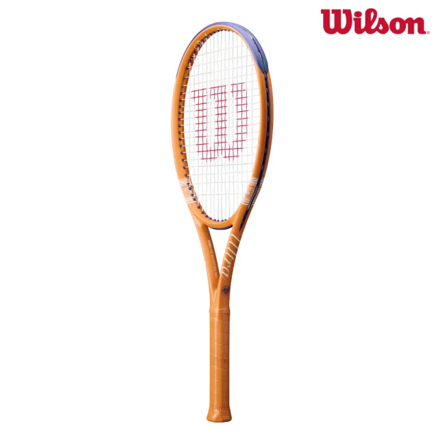 【WILSON】ULTRA 100L V5 ROLAND GARROS 26 網球拍-未穿線 2號握把 法網 WR204311U2