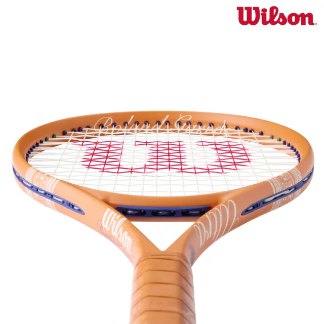 【WILSON】ULTRA 100L V5 ROLAND GARROS 26 網球拍-未穿線 2號握把 法網 WR204311U2