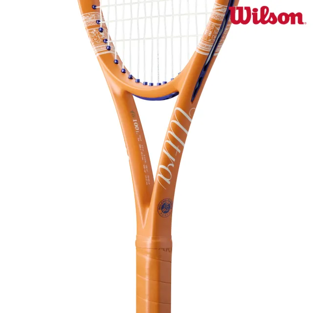 【WILSON】ULTRA 100L V5 ROLAND GARROS 26 網球拍-未穿線 2號握把 法網 WR204311U2