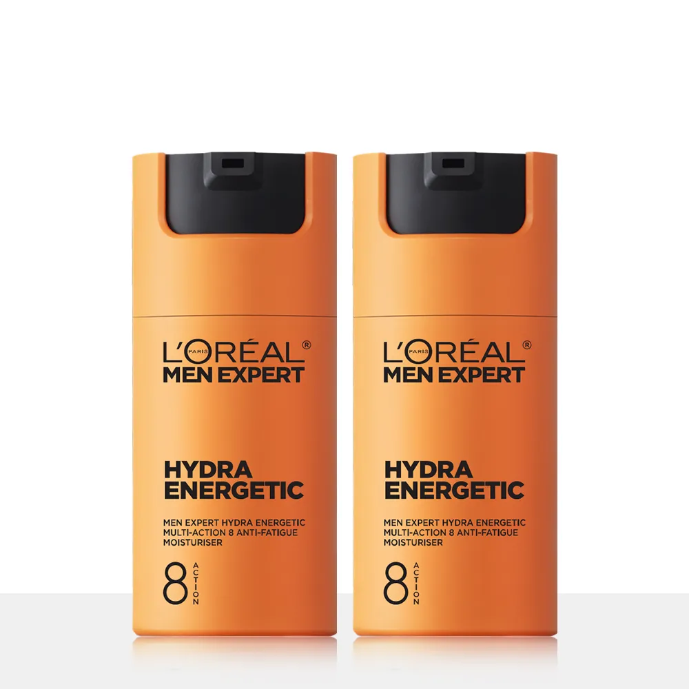 【L’OREAL Paris 巴黎萊雅】8效勁能保濕乳液50ml_2入組