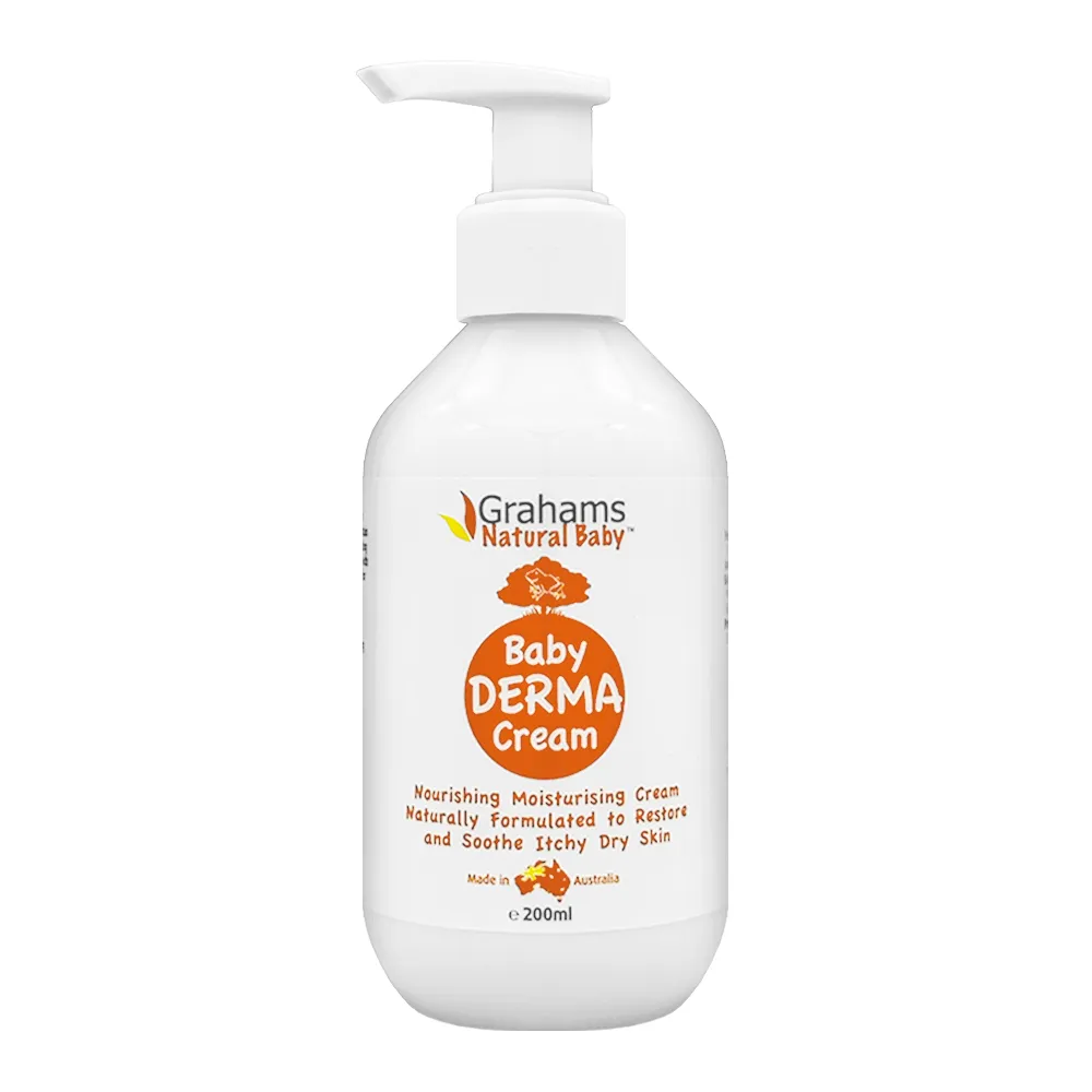 【Grahams 珂然】嬰兒舒敏潤膚霜 200ml (平行輸入版/保濕霜/保濕乳液)