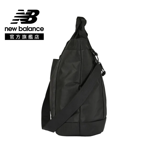 【NEW BALANCE】NB 簡約休閒大容量托特包_AC8584CBKW_中性_黑色(附可拆式背帶)